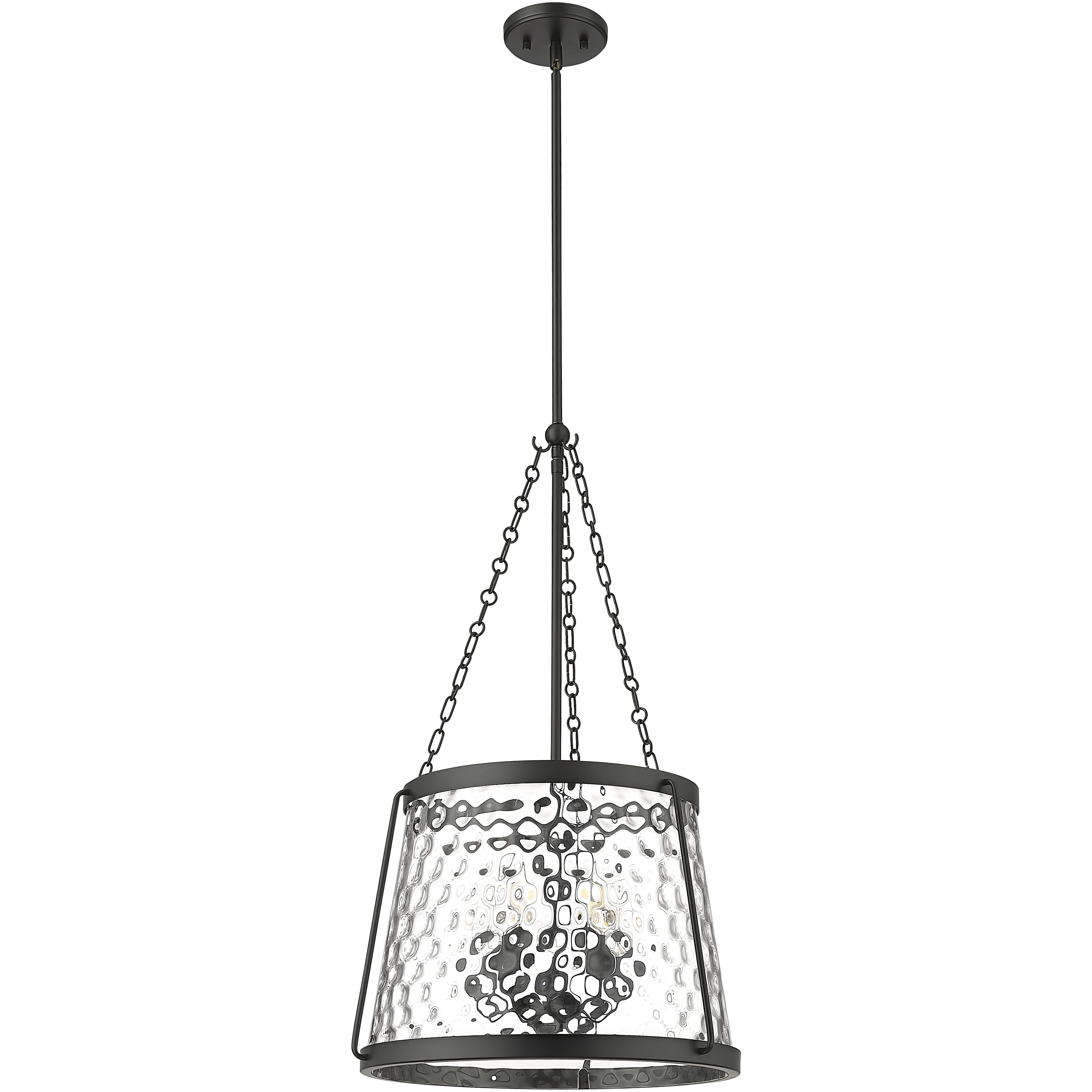 Adabella 5 Light 18.13 inch Matte Black Pendant Ceiling Light